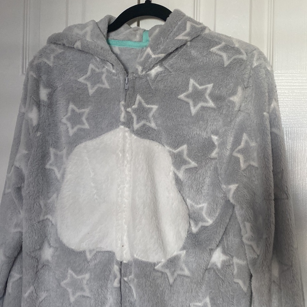 Women’s hooded onesie pajama